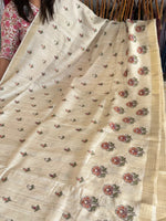Soft semi Tussar Saree/ MC305