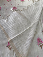 Soft semi Tussar Saree/ FG432