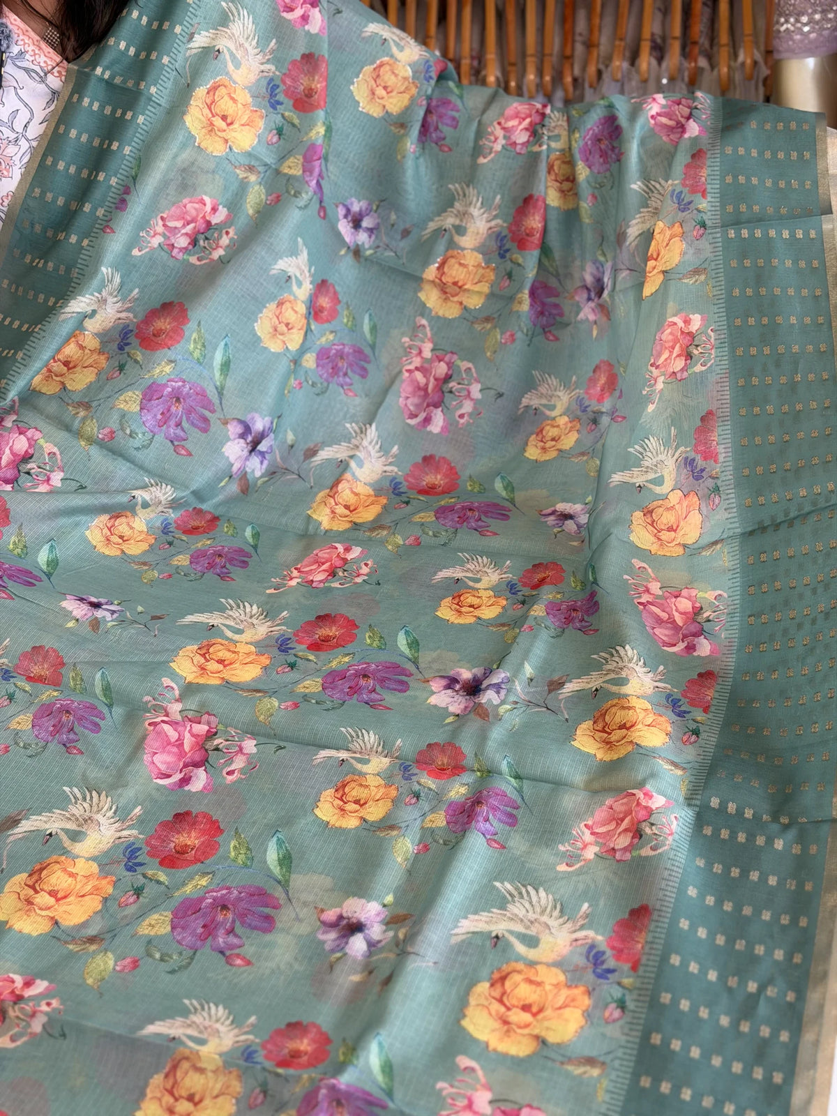 Kotta blended Saree/ 3592