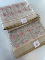 Soft semi Tussar Saree/ 7684c