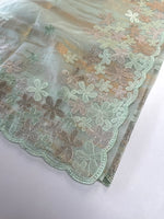 Foil textured crushed Organza/W767