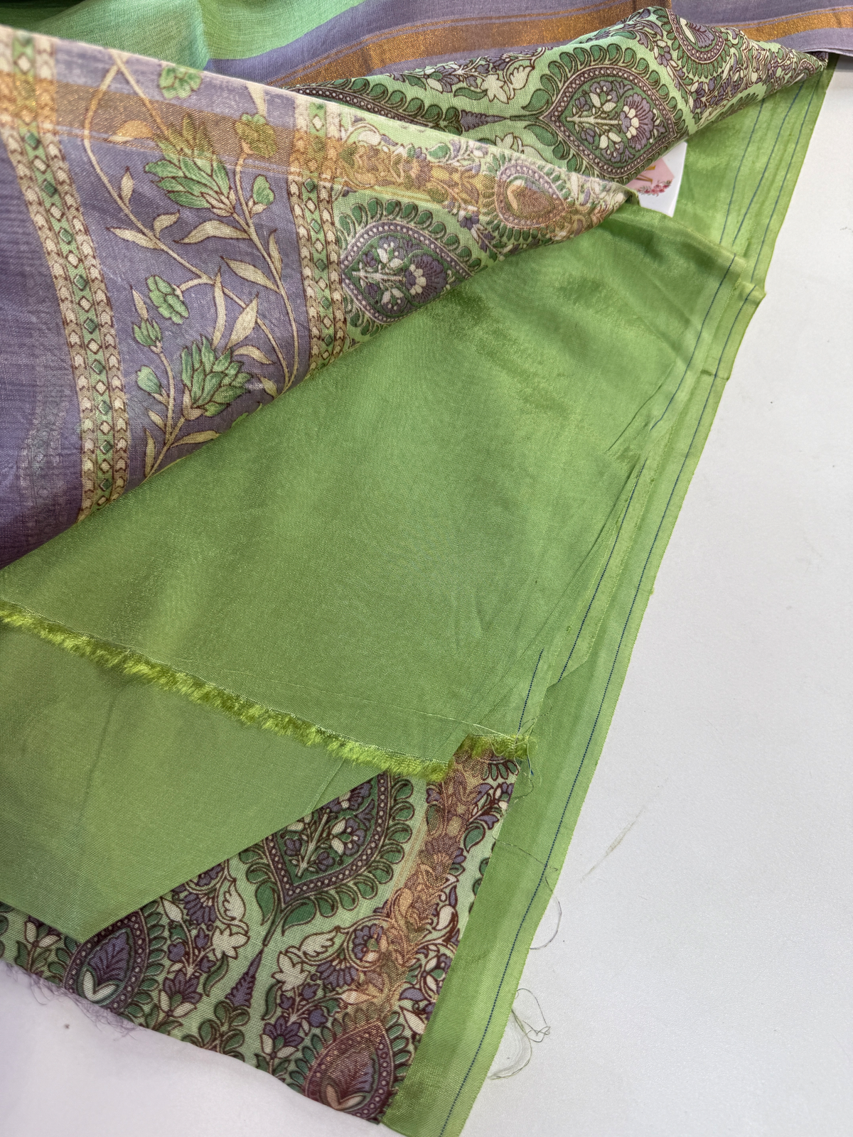 Chanderi unstitched salwar set / CH77