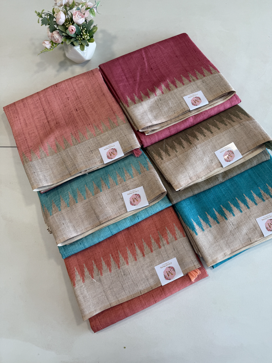 Soft semi Tussar Saree/ TTB22