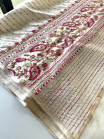 Soft semi Tussar saree/ 446H