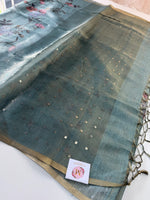 Tissue Chanderi blended saree/ GDF11
