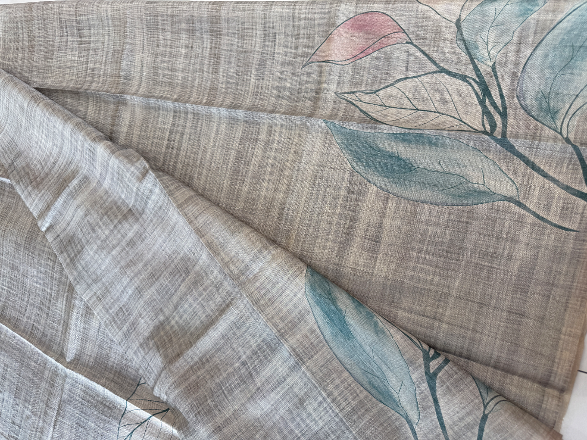 Soft semi silk blended/ 4734