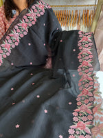Crushed Crape Saree/ SC44