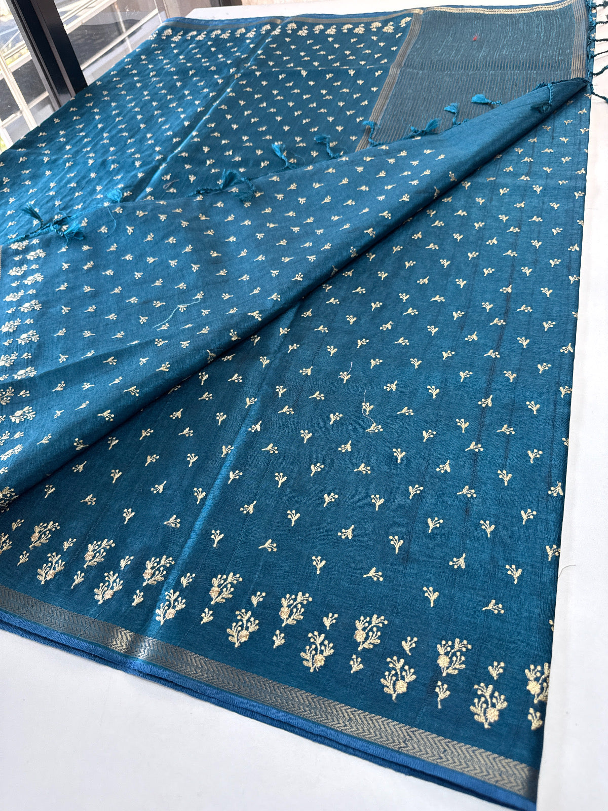 Soft semi Tussar saree/ D470