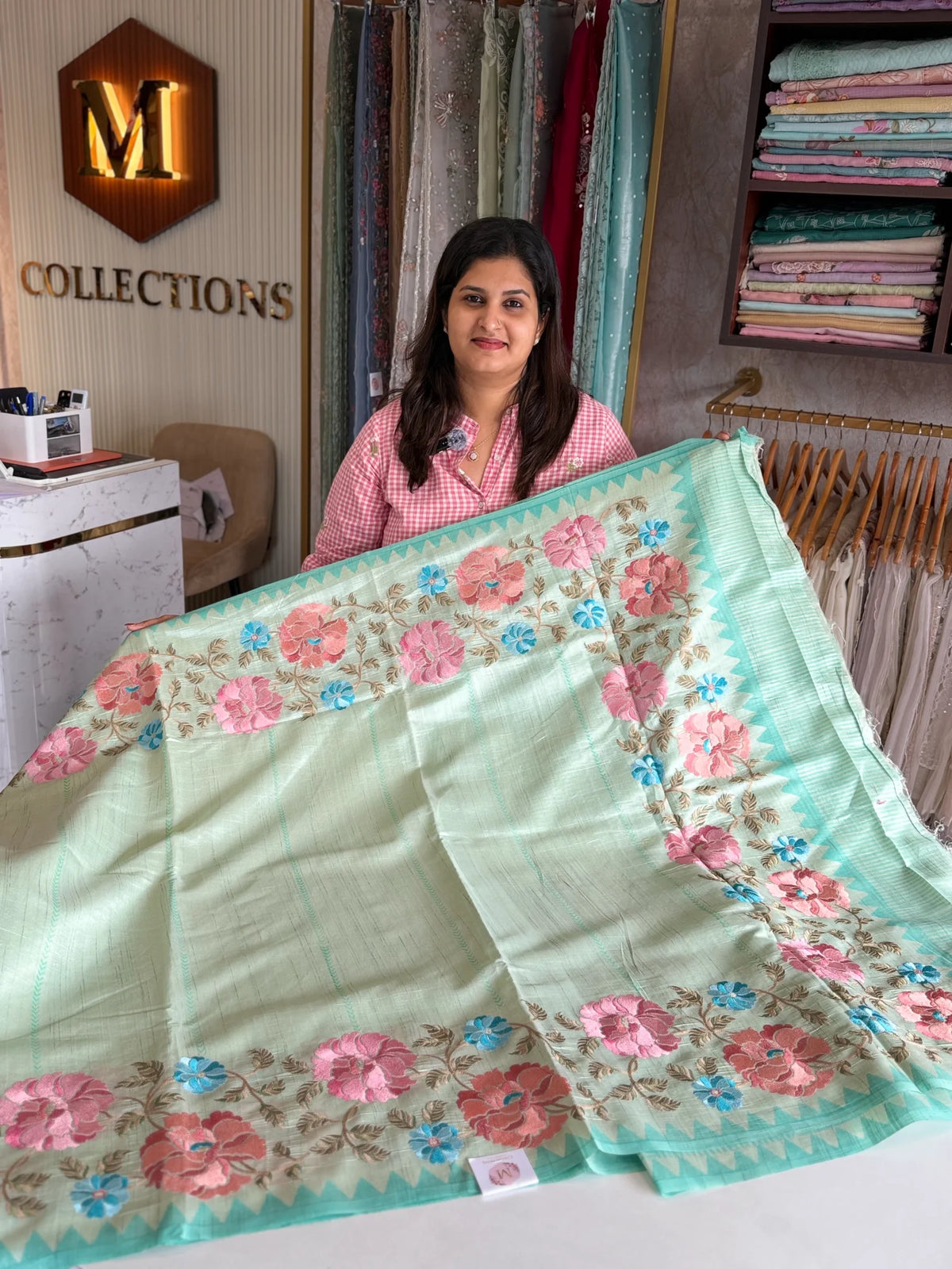 Semi Tussar saree/ ND46