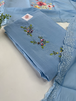Soft Chanderi unstitched salwar set / NC166