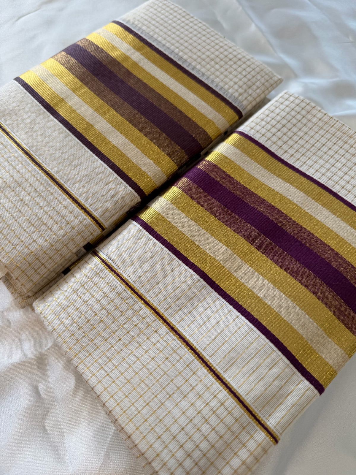 Micro check set Mundu / D207