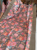 Soft semi Tussar Saree/ RE714