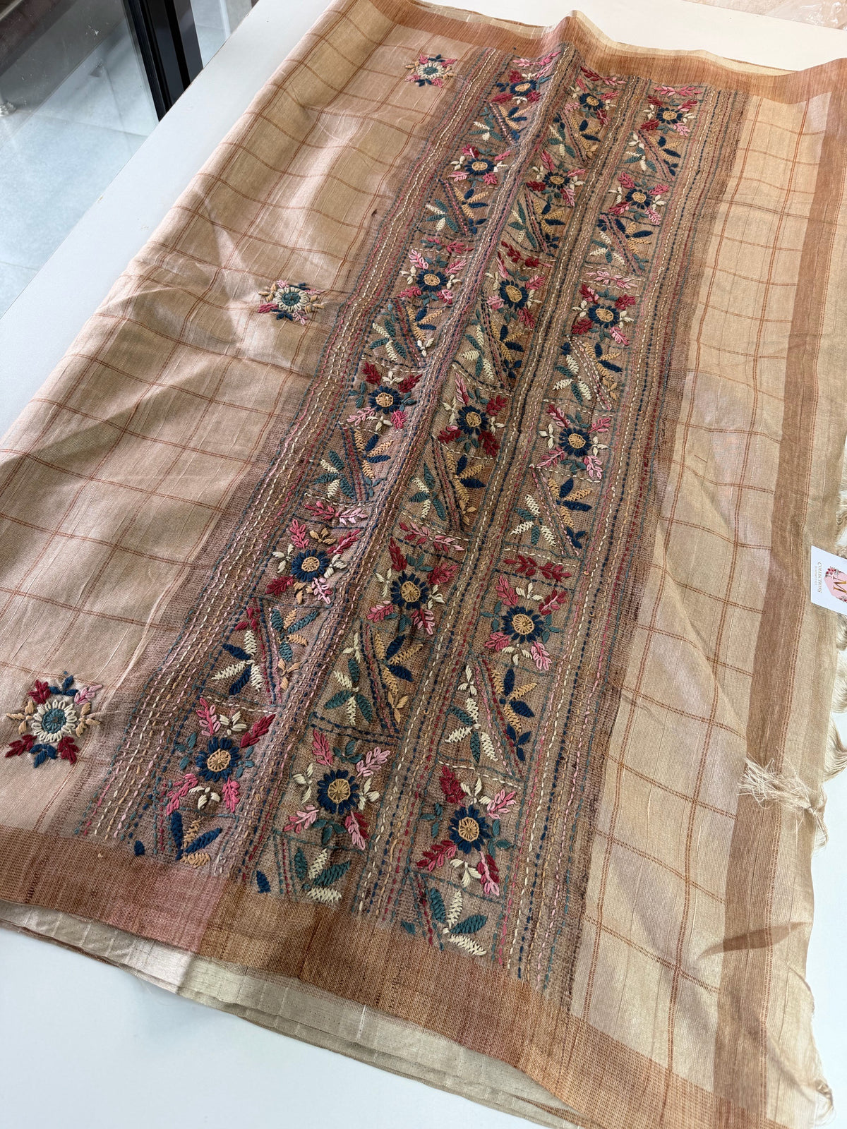 Soft semi Tussar saree/ 542E