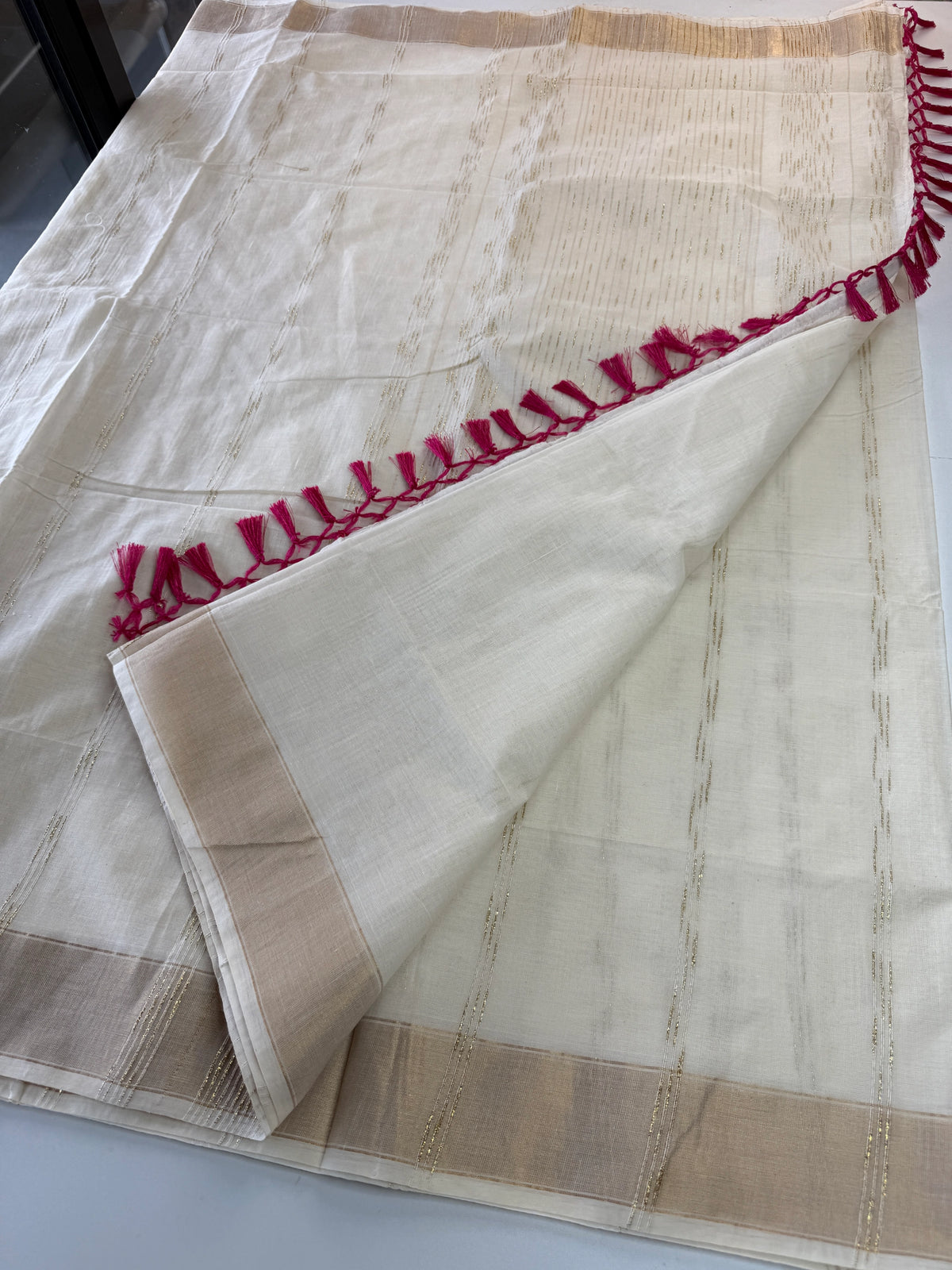 Onam cotton Saree/ MN8559