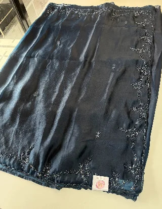 Satin Organza Saree/ AM108