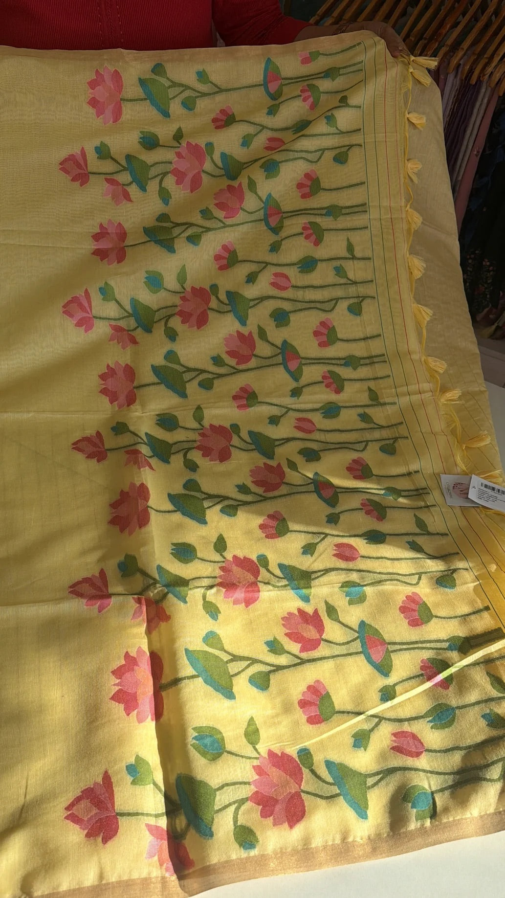 Soft Chanderi jamdhani weaves / SA74
