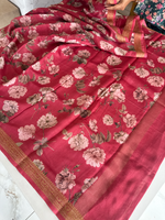 Pure Chanderi silk saree/ 5591