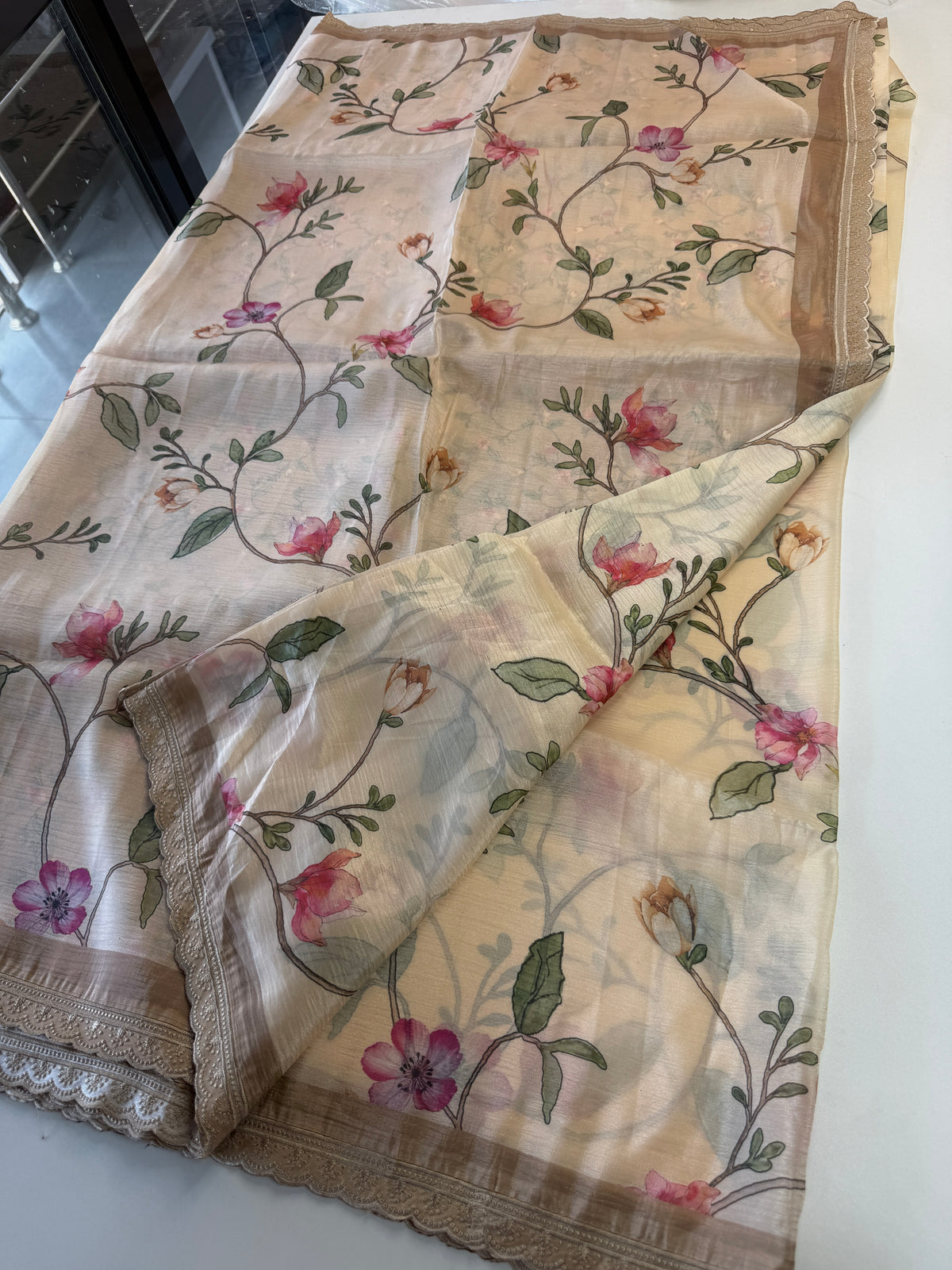 Chiffon saree/ RF44