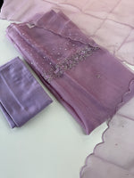 Crushed Tissue unstitched salwar set /298B