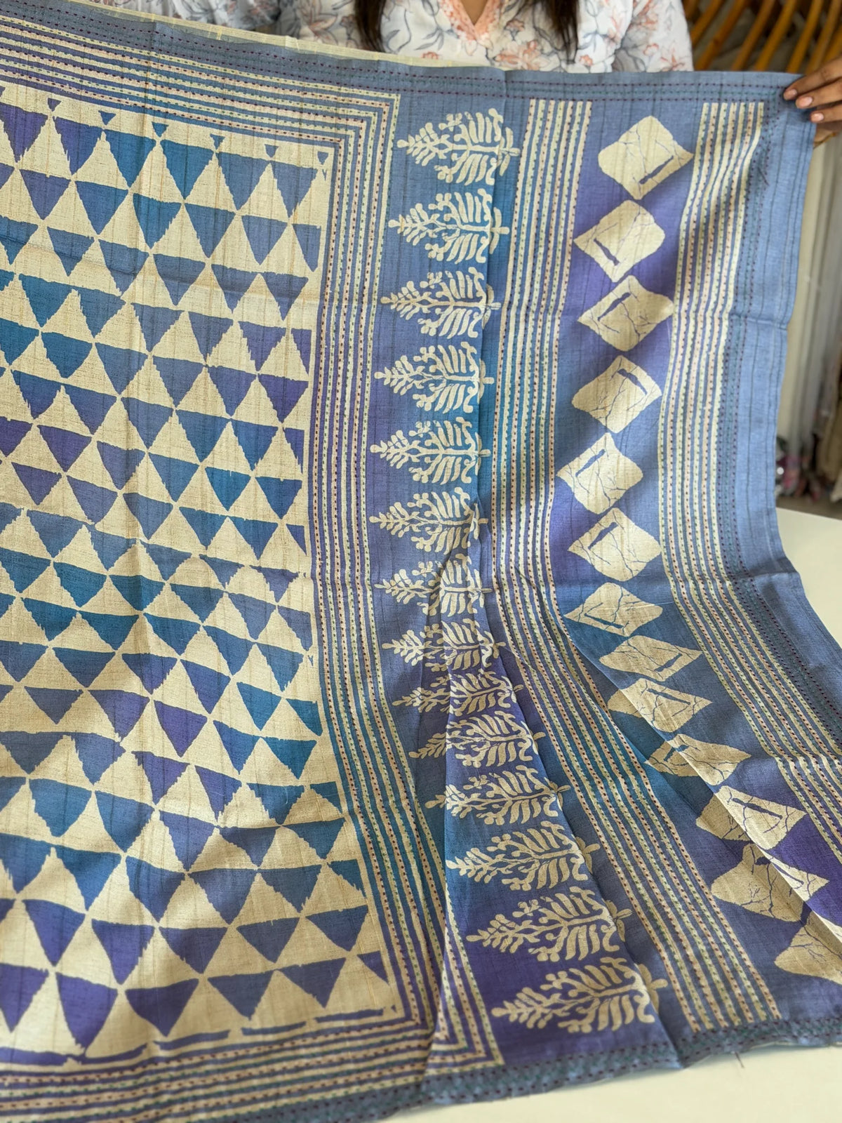 Soft semi Tussar saree/ 1121