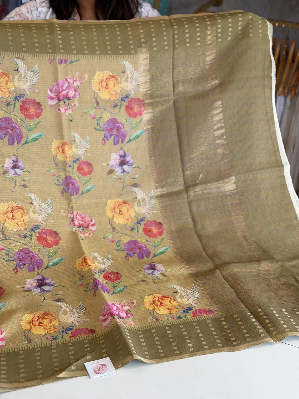Kotta blended Saree/ 3592