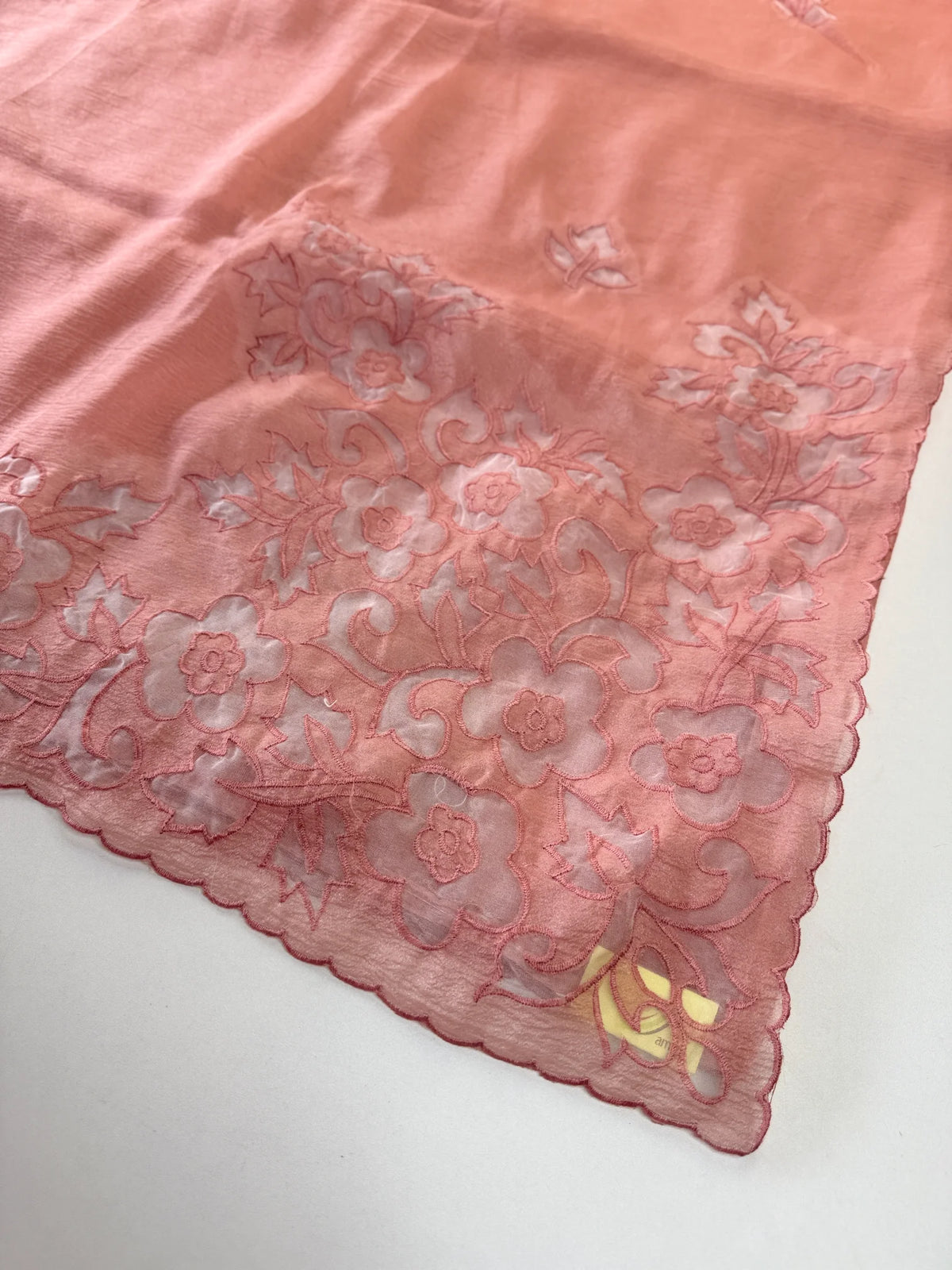 Crushed crape Saree/ AM107
