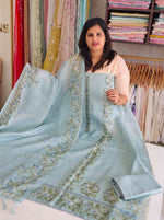 Linen cotton unstitched salwar set / Nc256