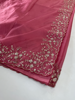 Soft Organza party wear saree/ HM115