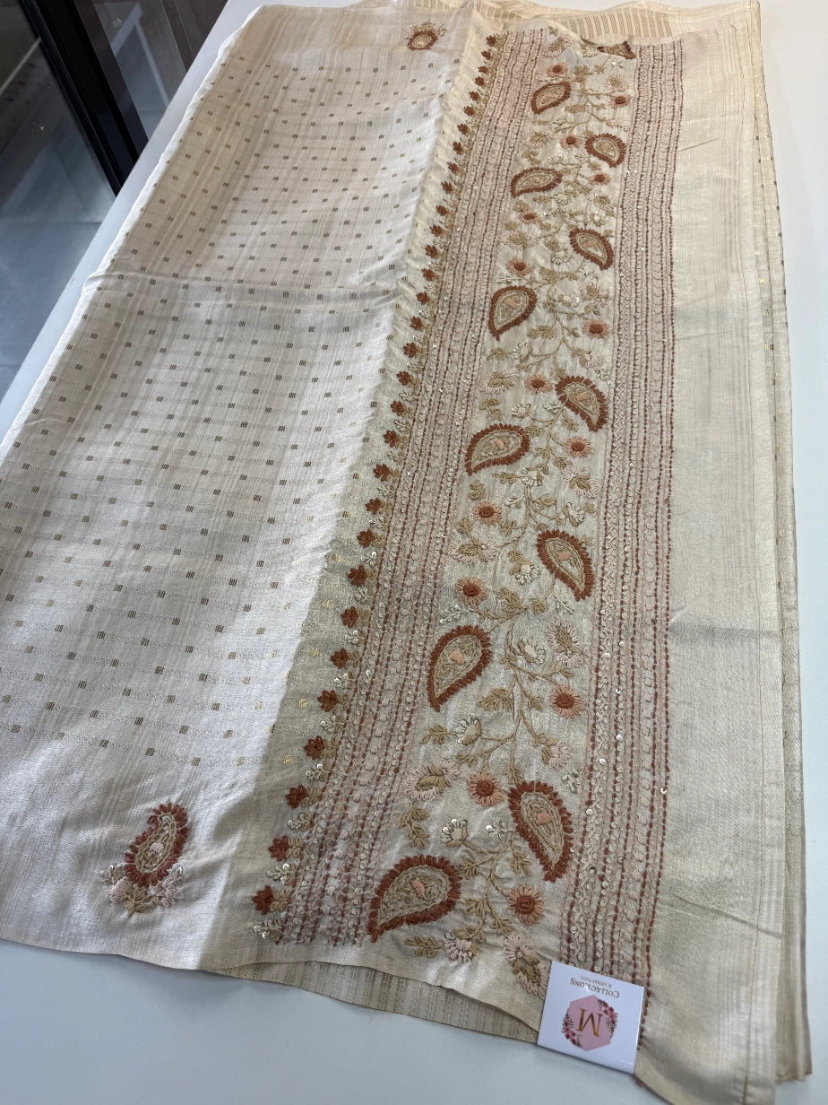 Soft semi Tussar saree/ 446H