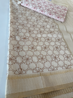 Soft Semi Tussar Saree/ 8016