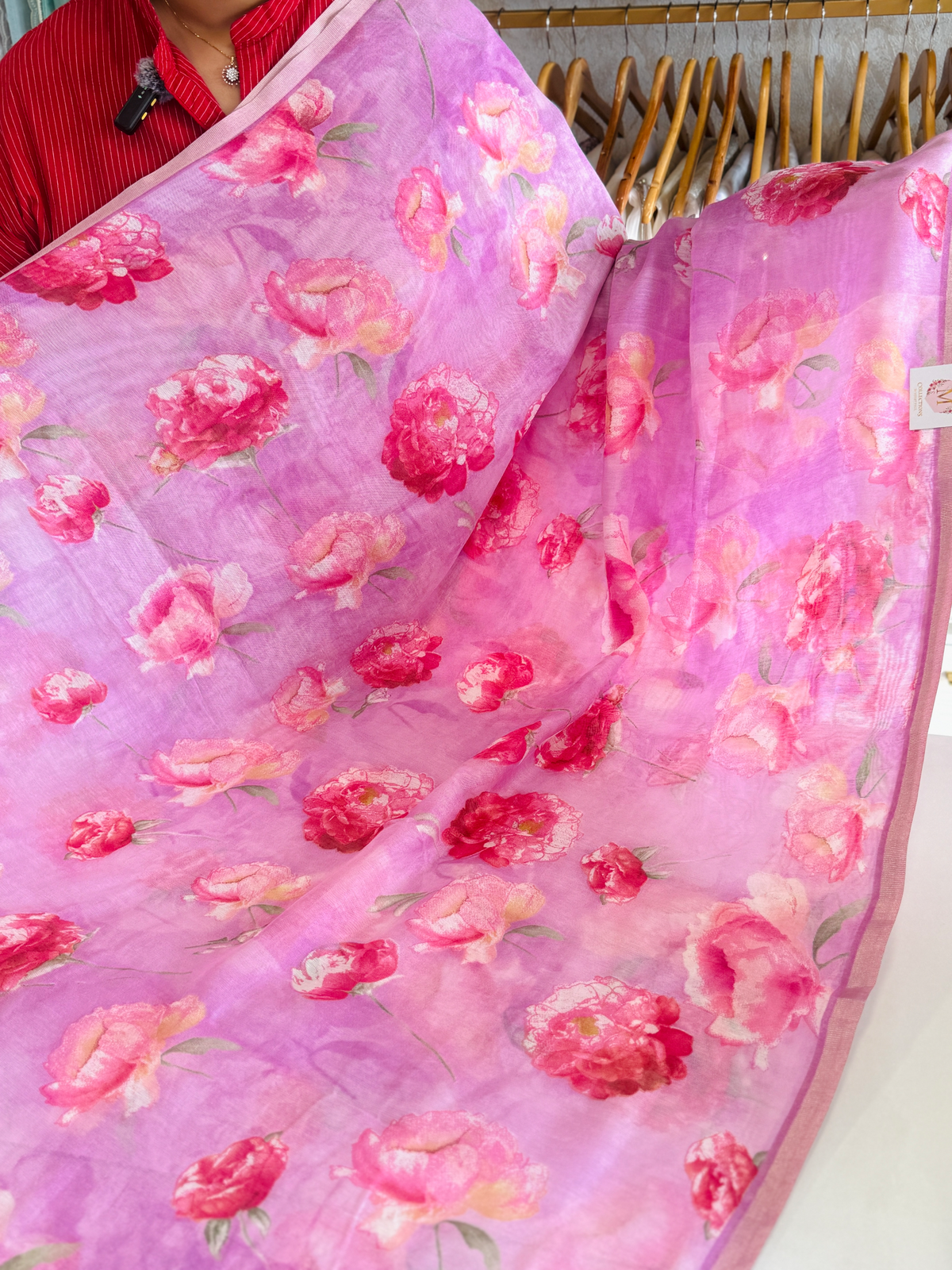 Soft mal cotton saree / 5430