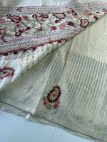 Soft semi Tussar saree/ 446H