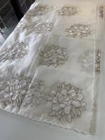 Soft organza saree/ CW766