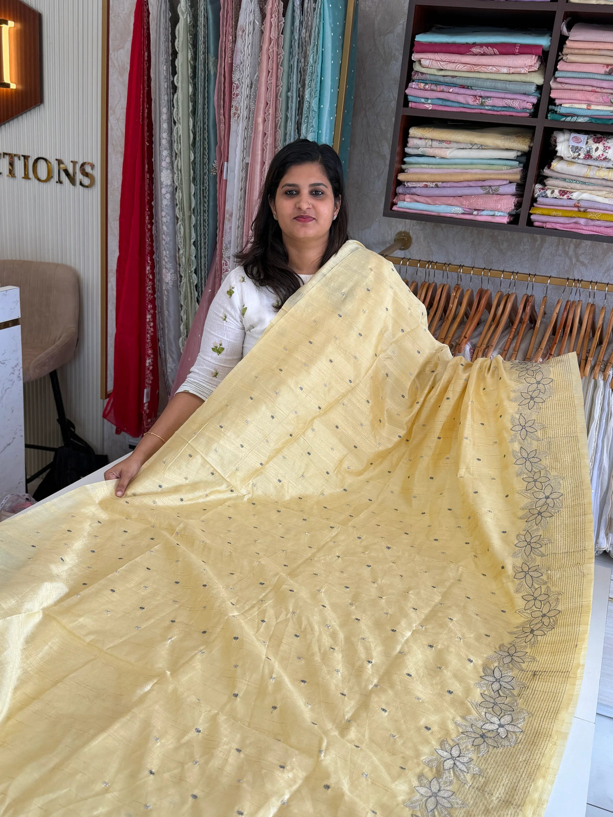 Semi silk saree/ ND57