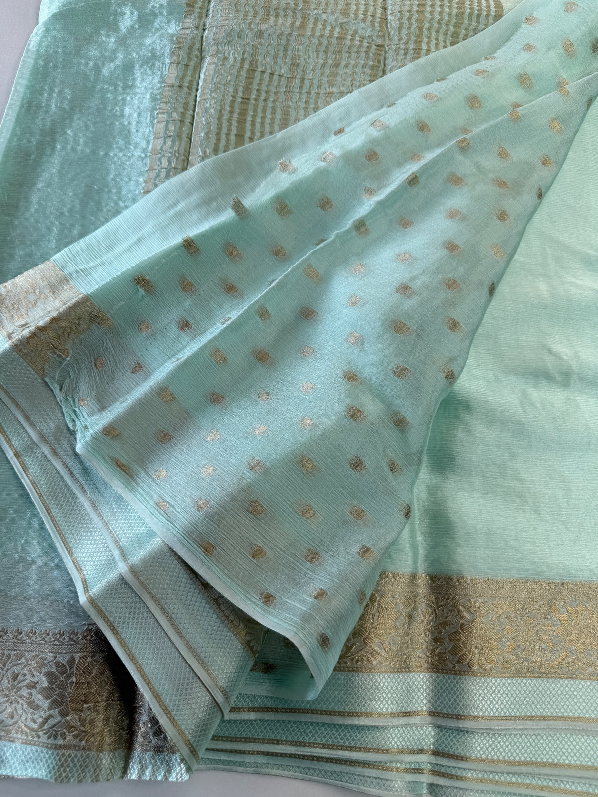 Chinnon Satin Saree/ VC66
