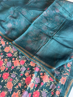 Soft Chanderi silk saree/ CP1