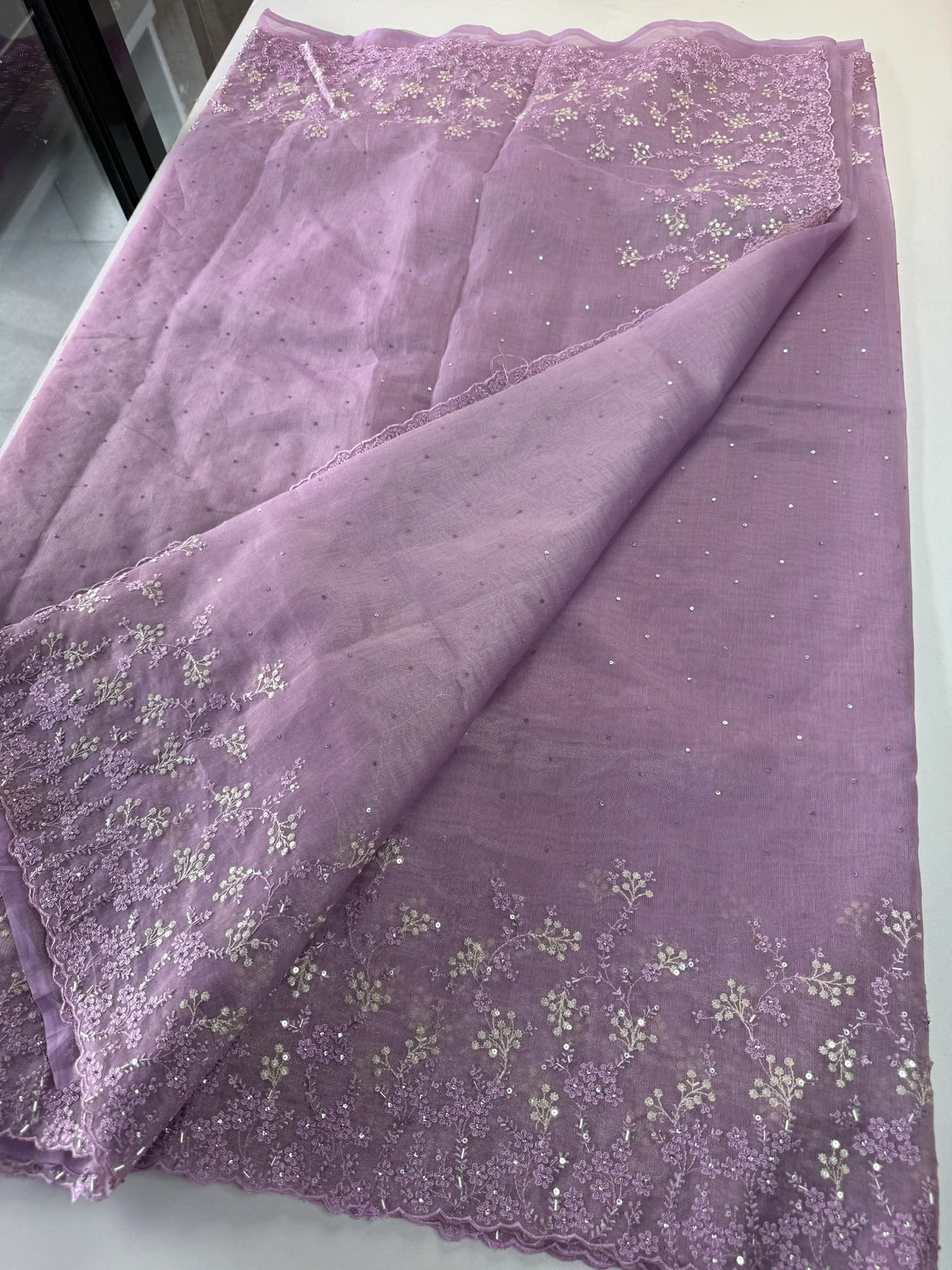 Tissue Chanderi saree/ HL456
