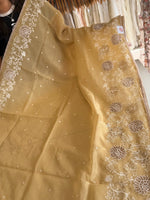 Tissue Chanderi Blended Saree/ 857E
