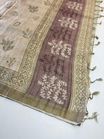 Soft seminTussar Saree/ D523