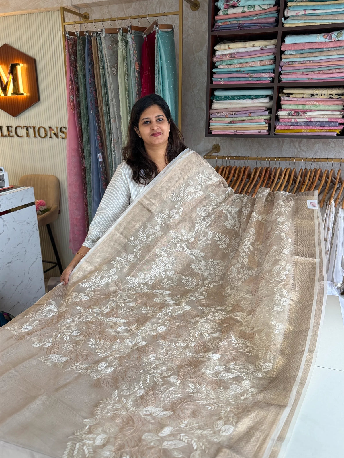 Tissue Saree/ 4334