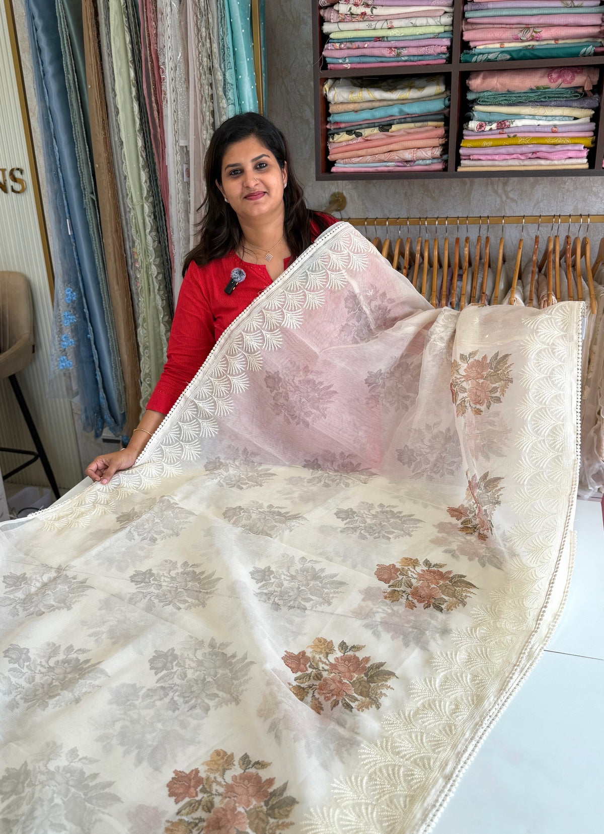 Net Kotta saree/ SR621
