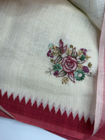 Tissue linen blended saree/ 1671