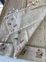 Soft Semi Tussar Saree/ D498