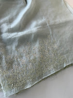 Crushed Crape Saree/ HW456