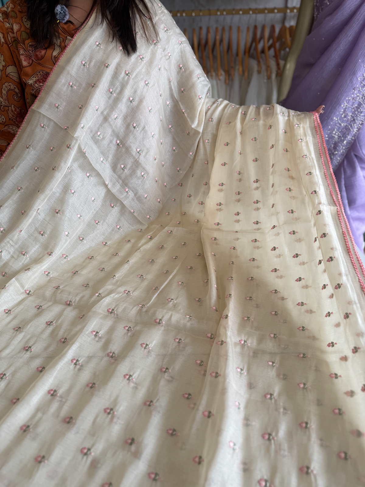 Chanderi Organza blend / SR133