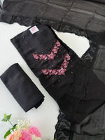Pure viscous Georgette unstitched salwar set / NC282