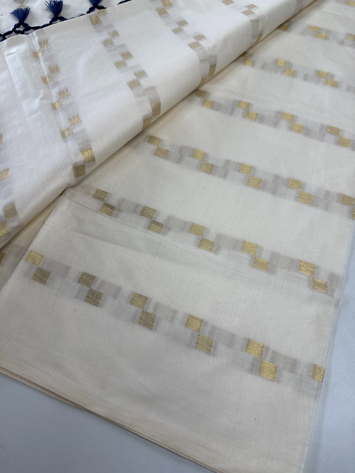 Onam mal Chanderi saree/ MN7580