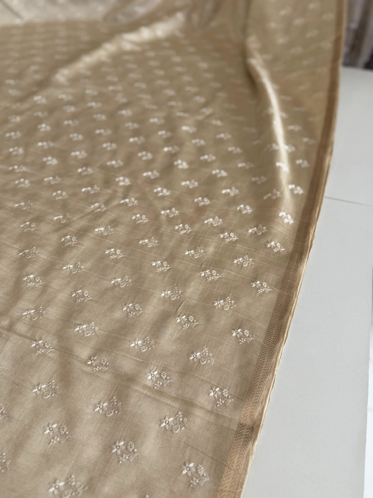 Soft semi Tussar saree/ D518