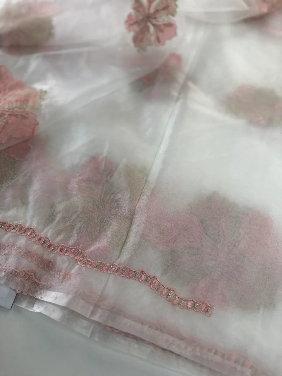 Soft organza saree/ CW865
