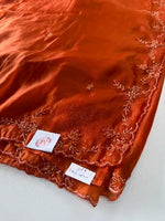 Satin Organza Saree/ AM108
